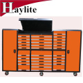 Cabinet de chariot à rouleaux de boîte à outils d&#39;OEM de haylite pour le garage